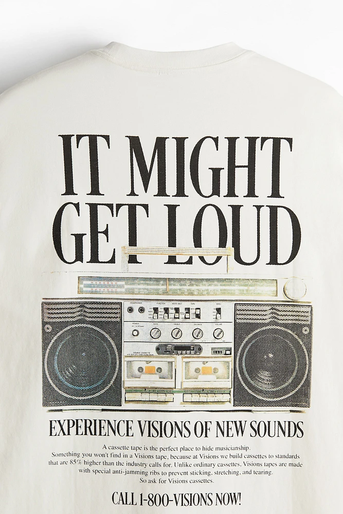 Loose Fit Printed T-shirt