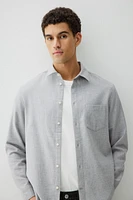 Chemise Coupe Classique en flanelle