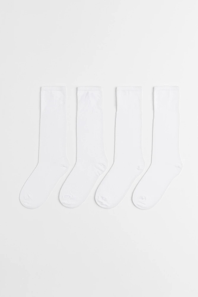 4-Pack Knee Socks