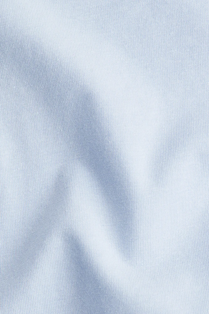 Cropped Scoop-Neck T-shirt