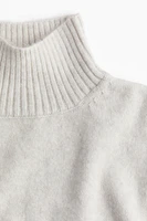Knit Mock Turtleneck Dress