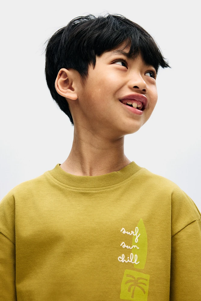 Loose-Fit Printed T-Shirt