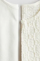 Ensemble 2 pièces avec haut et gilet