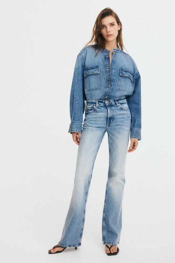 Bootcut High Jeans