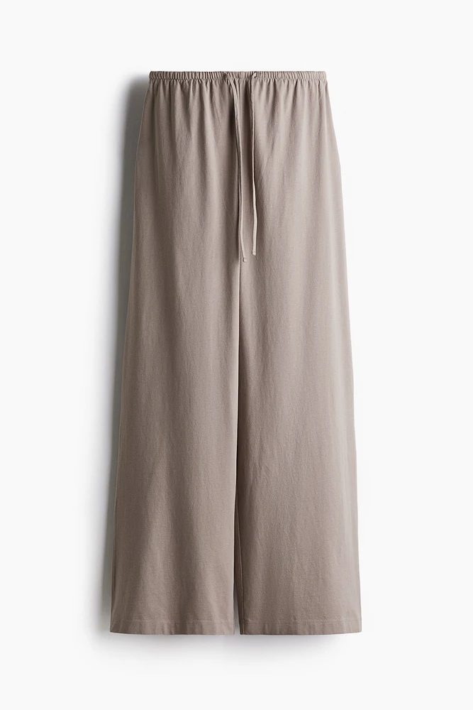 Cotton Drawstring Pants