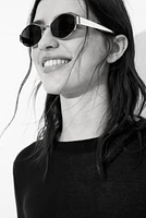 Hexagonal sunglasses