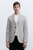 Regular-Fit Single-Breasted Jacket