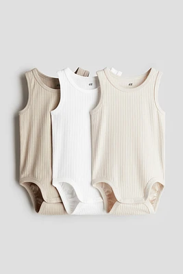 3-pack Sleeveless Bodysuits