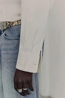 Jacquard-Weave Shirt