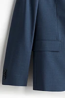 Slim Fit Single-Breasted Jacket