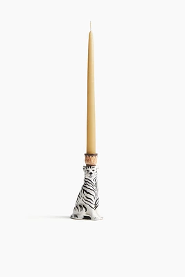 Stoneware Candlestick