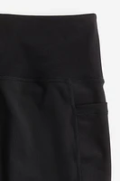 Pocket-Detail Biking Shorts with DryMove™