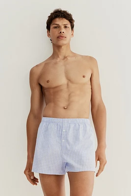 Lot de 3 caleçons boxeurs en coton tissé