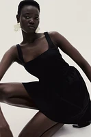 Dress with Flared Skirt