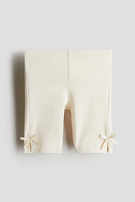 Bow-Detail Bike Shorts