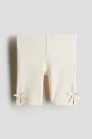 Bow-Detail Bike Shorts