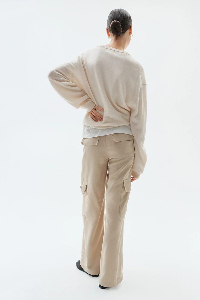 MAMA Pantalon cargo Before & After