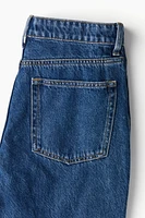 Wide-leg Denim Pants