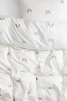 Patterned Twin Duvet Cover Set
