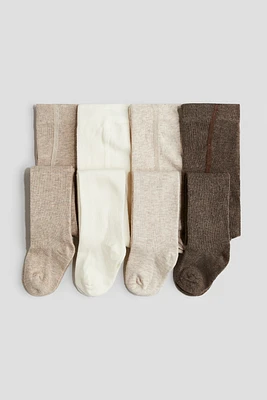 4-pack Fine-knit Tights