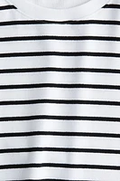 Robe en jersey à manches courtes
