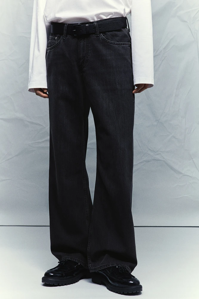 Straight Loose Lightweight Jeans