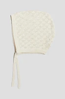 Silk-Blend Bonnet