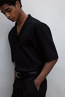 Regular-Fit V-Neck Polo Shirt