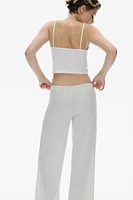 Pointelle Jersey Pants