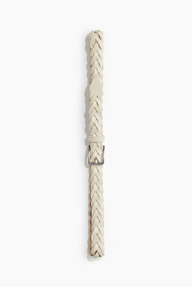 Braided Leather Belt