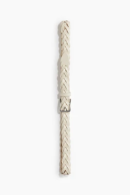 Braided Leather Belt