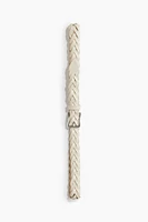 Braided Leather Belt