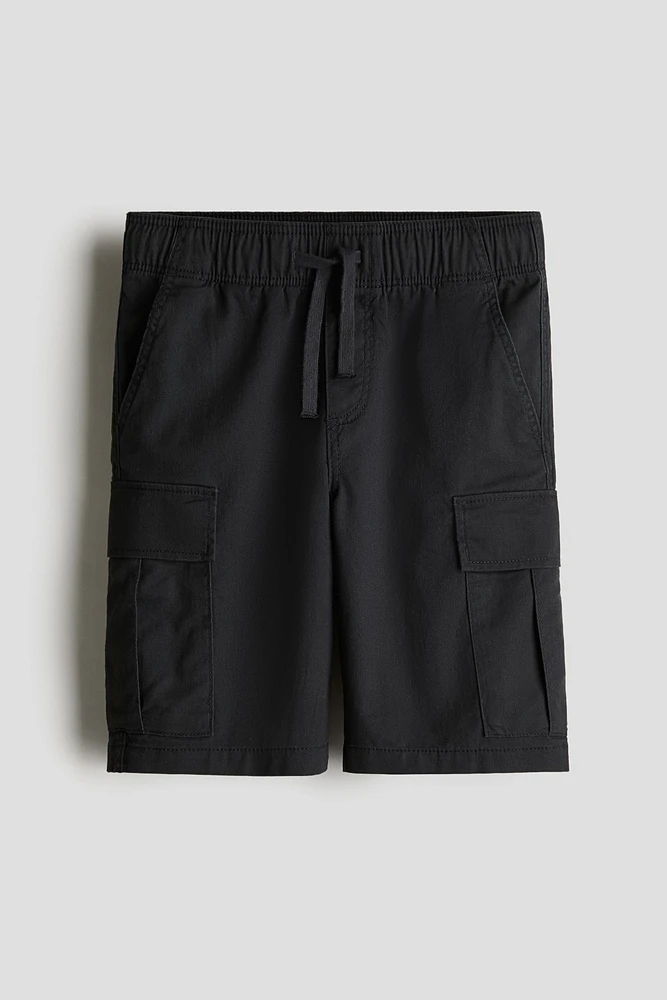 Twill Cargo Shorts