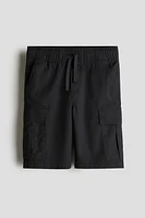 Twill Cargo Shorts