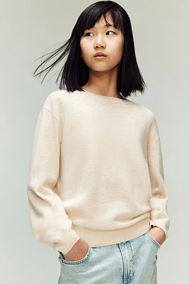 Cashmere-Blend Sweater