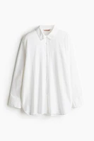Linen-Blend Shirt