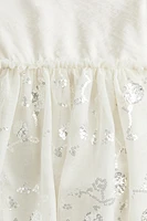 Dress with Tulle Skirt
