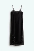 Sheer Embellished Dress
