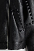 Double-Faced Biker Jacket