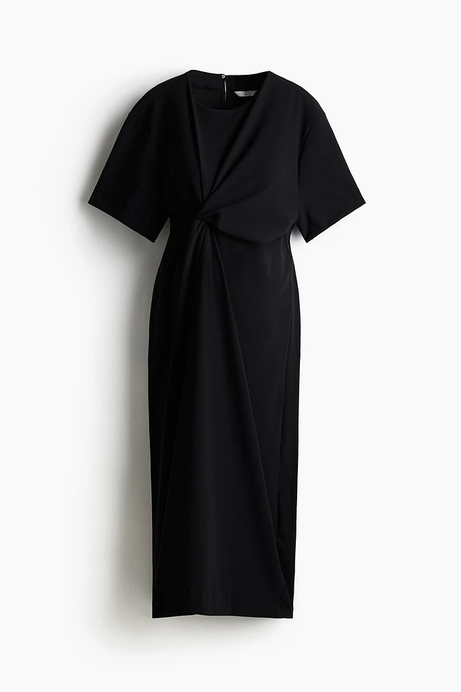 MAMA Knot-Detail Dress