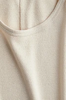 T-shirt en soie mélangée