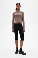 Sheer Jersey Top