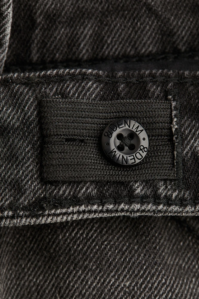 Denim Cargo Shorts