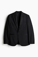Slim-Fit Wool-Blend Tuxedo Jacket