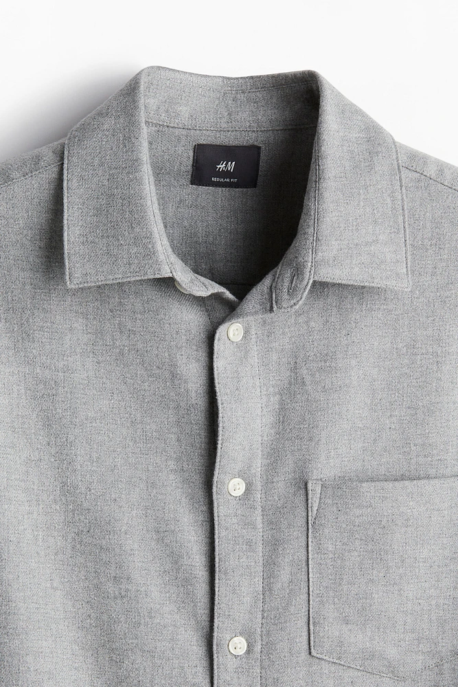 Chemise Coupe Classique en flanelle