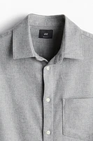 Chemise Coupe Classique en flanelle