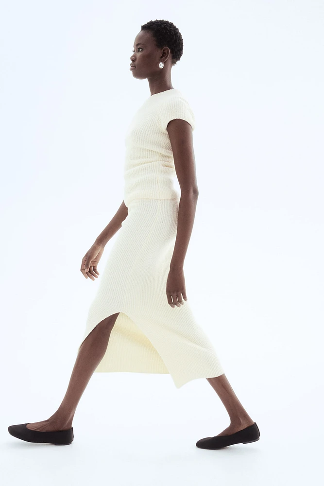 Rib-knit Skirt