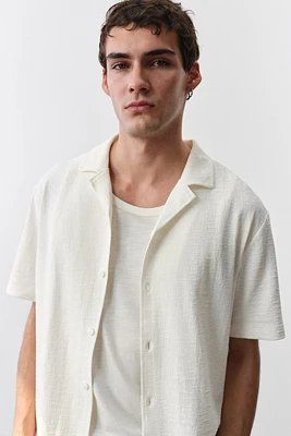 Regular-Fit Jersey Resort Shirt