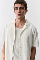 Regular-Fit Jersey Resort Shirt