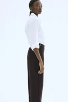 Strap-Detail Pants